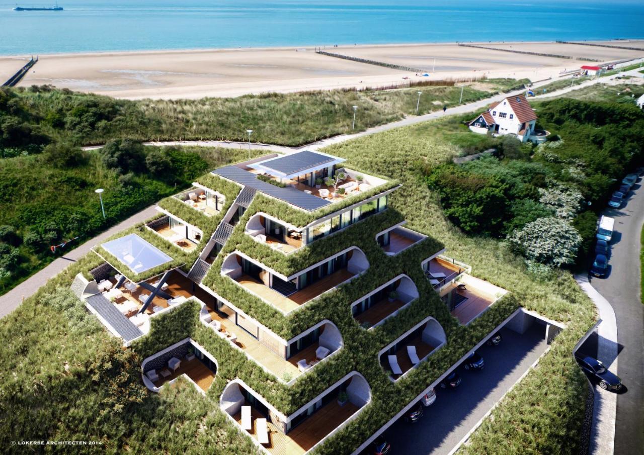 Duinhotel Tien Torens Zoutelande Exterior foto